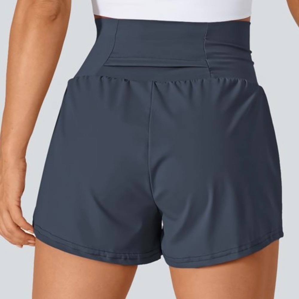 Halara SoftlyZero Airy Yoga Super High Waist Mood Indigo Size Small Long